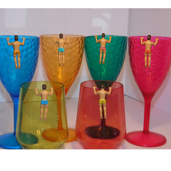 Drinking Buddies Other - Drink Marker Drinking Buddies Set of 6